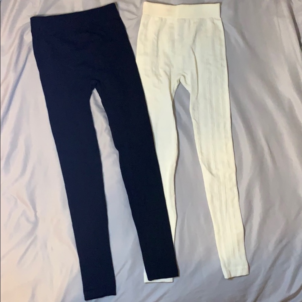 Time and tru 2 pack Fleece Lined Leggings